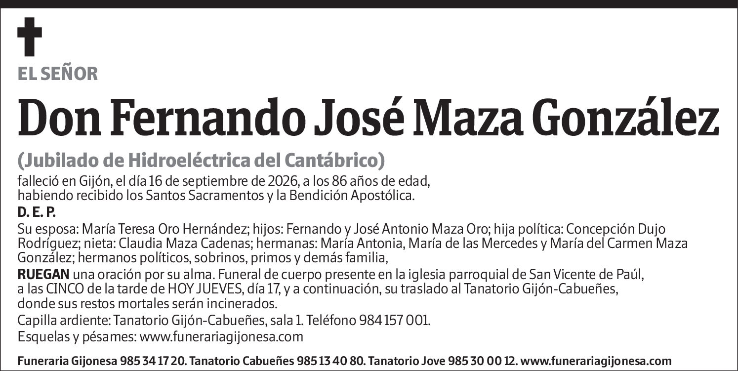 Fernando José Maza González