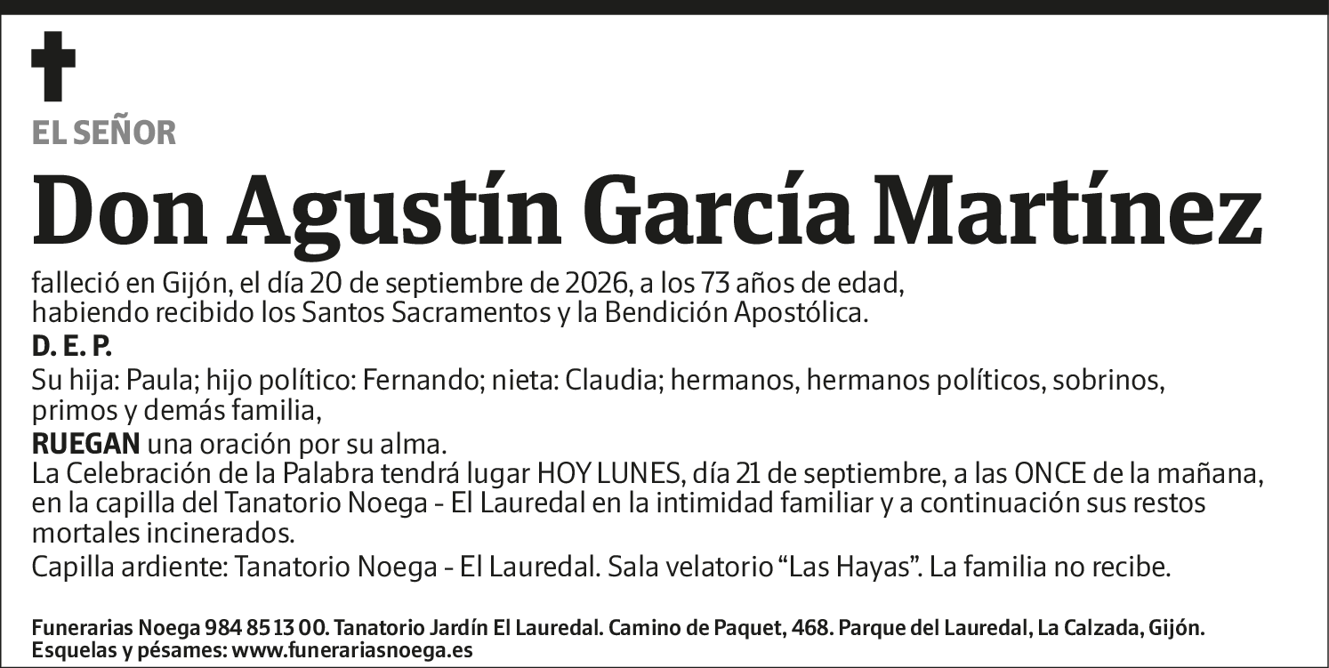 Agustín García Martínez