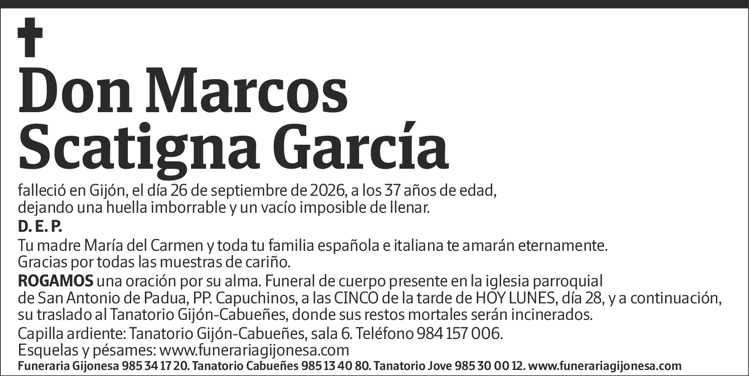 Marcos Scatigna García