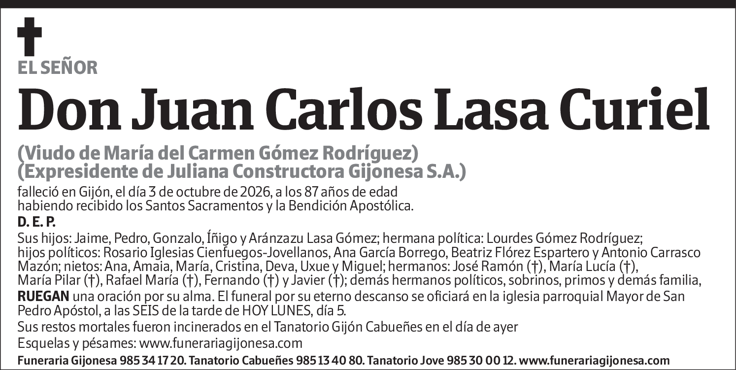 Juan Carlos Lasa Curiel