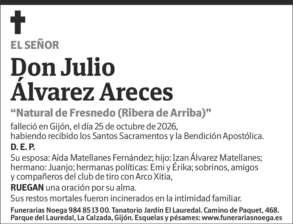 Julio Álvarez Areces