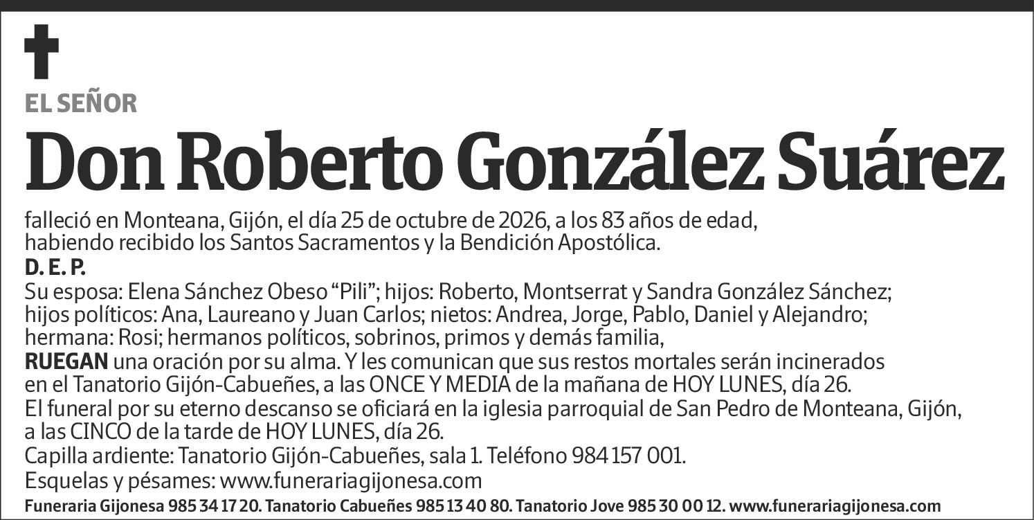 Roberto González Suárez
