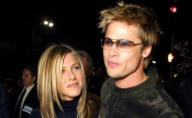 Resultado de imagen para brad pitt y jennifer aniston