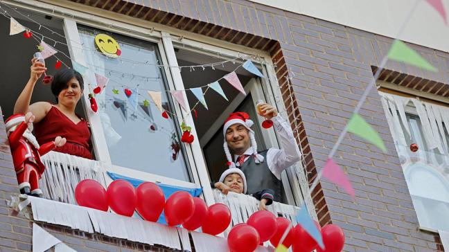 VIDEO: 12 campanadas y uvas para empezar el desconfinamiento con buen pie