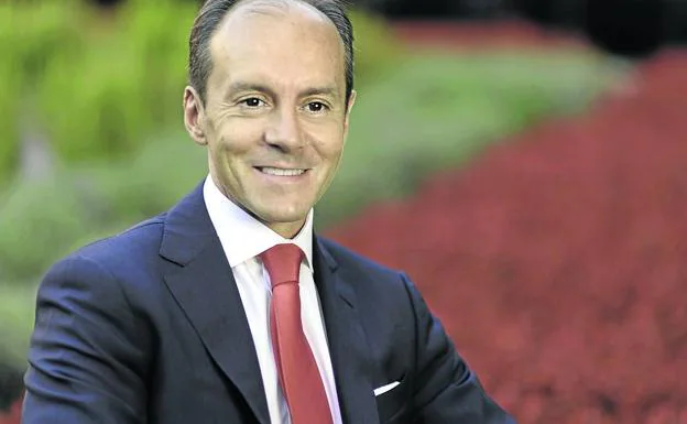 El CEO de Santander España, Rami Aboukhair, participó en el Foro Empresas Santander. /E. C.