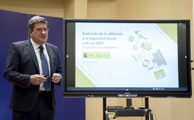 El ministro de Seguridad Social, José Luis Escrivá, en una imagen reciente./EP
