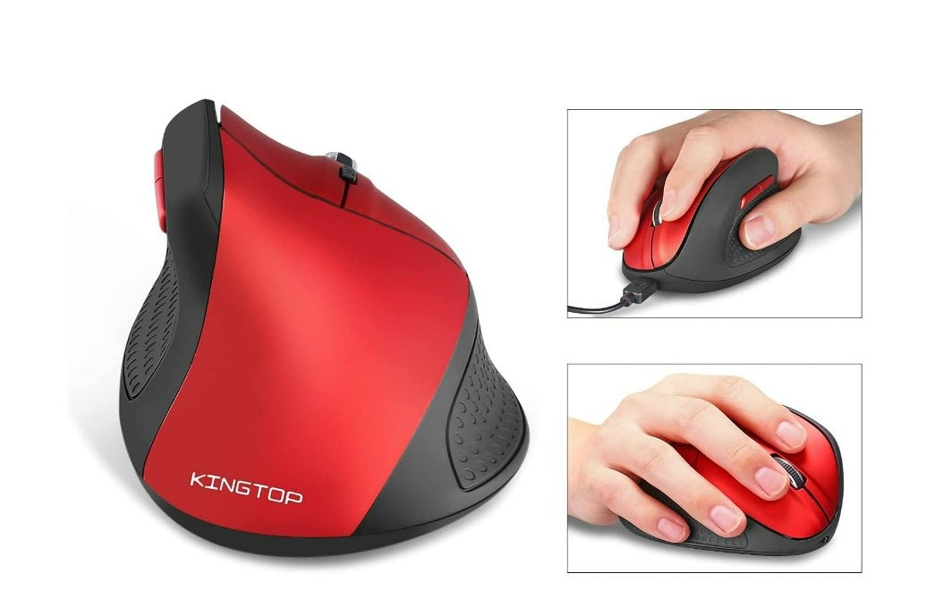 Ratón Vertical Para Mano Izquierda Ergonómico Inalámbrico De | Cuotas