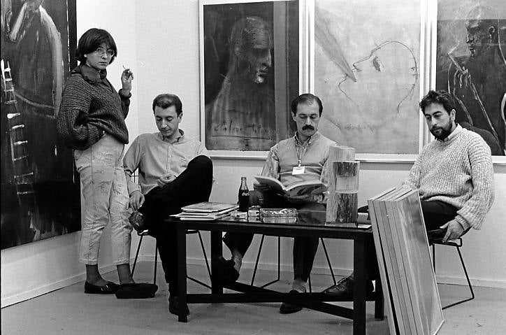 1986. La galeria acudio ese año por primera vez a Arco.