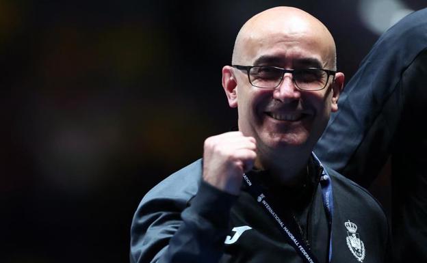 Jordi Ribera, seleccionador español de balonmano. /REUTERS